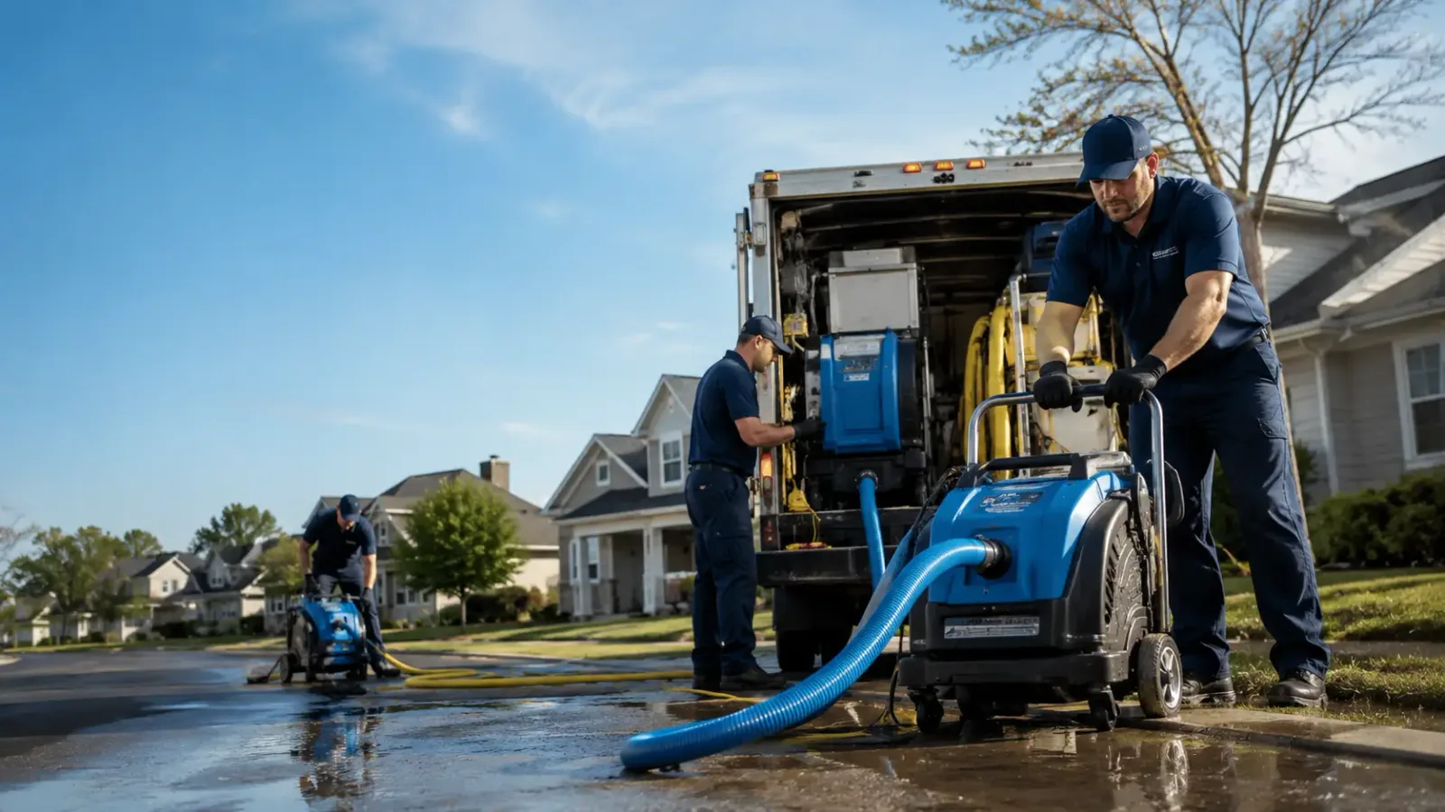 Flood Damage Cleanup in Leburn, KY